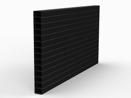 Panneau LD PEHD (LOURD - 185 x 123 Weholite WehoPanel) au ml