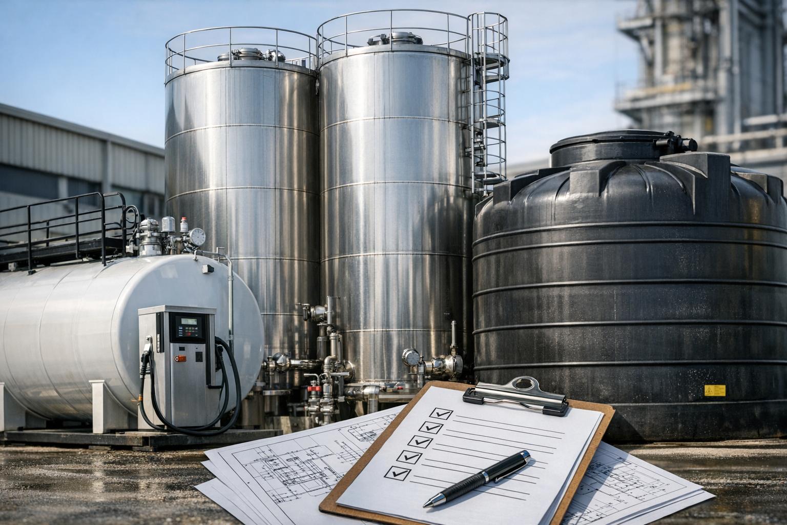 cuve de stockage professionnelle a découvrir illustration cuve de stockage professionnelle