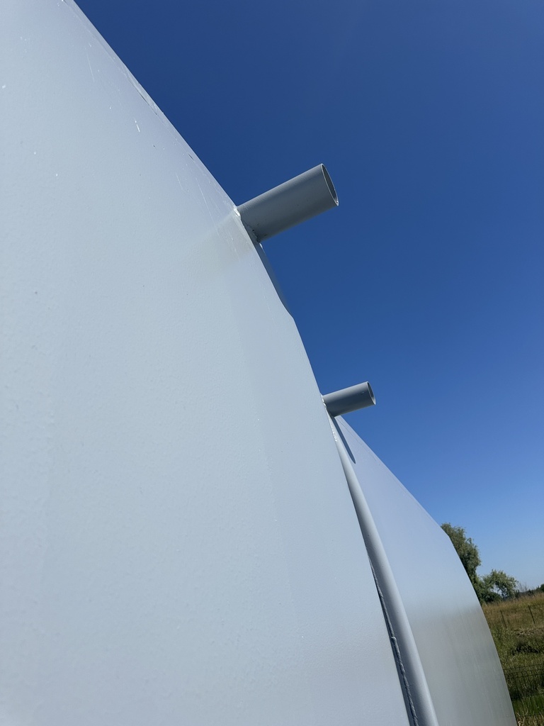CITERNE 35m3 ENV RECTANGULAIRE ACIER OCC Simple paroi