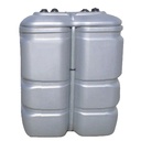 [CITE-PE-AER-1500 §] DOUBLE-WALLED POLYETHYLENE CISTERN 1500L INTEGRAL SYSTEM WITH GAUGE - GNR / FUEL / OIL