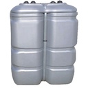 [CITE-PE-AER-2000 §] DOUBLE-WALLED POLYETHYLENE CISTERN 2000L INTEGRAL SYSTEM WITH GAUGE - GNR / FUEL / OIL