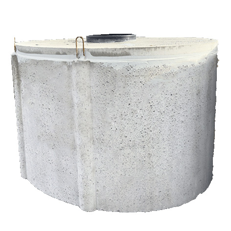 4000L OVAL CONCRETE TANK