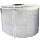 [CUVE-BE-ENT-5000 §] 5000L OVAL CONCRETE TANK