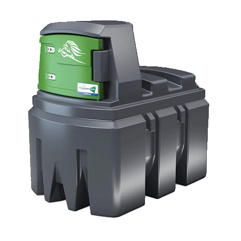 DOUBLE WALL TANK 2500 LITERS POLYETHYLENE