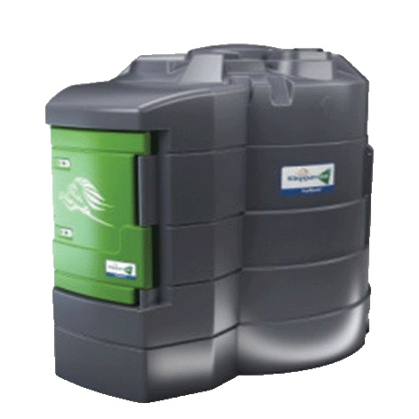 DOUBLE-WALLED POLYETHYLENE CISTERN 5000L FOR OFF-ROAD DIESEL