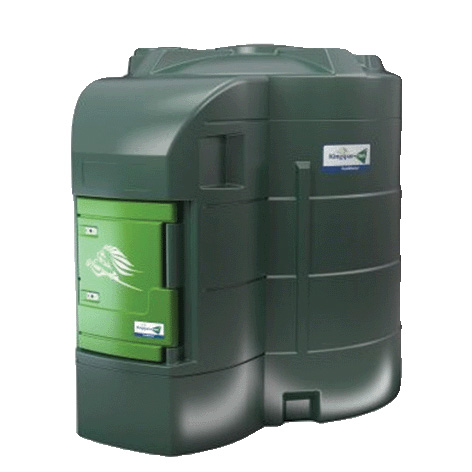 DOUBLE-WALLED POLYETHYLENE CISTERN 9000L FOR OFF-ROAD DIESEL