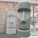 [CUVE-PE-MOAI-1000-IVOIR-§] Cuve Polyéthylène MOAI 1000L (Ivoire)