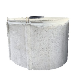 [CUVE-BE-ENT-2600 §] 2600L OVAL CONCRETE TANK