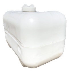 [CUVE-PE-AER-450B §] 450-LITER WITTE POLYETHYLEEN VOEDSELTANK