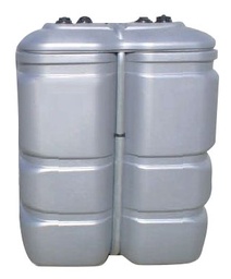 [CITE-PE-AER-1000 §] 1000 LITER DOUBLE-WALLED POLYETHYLENE CISTERN - GNR / FUEL / OIL